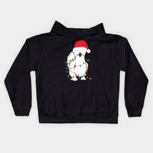 Chicken Christmas Kids Hoodie